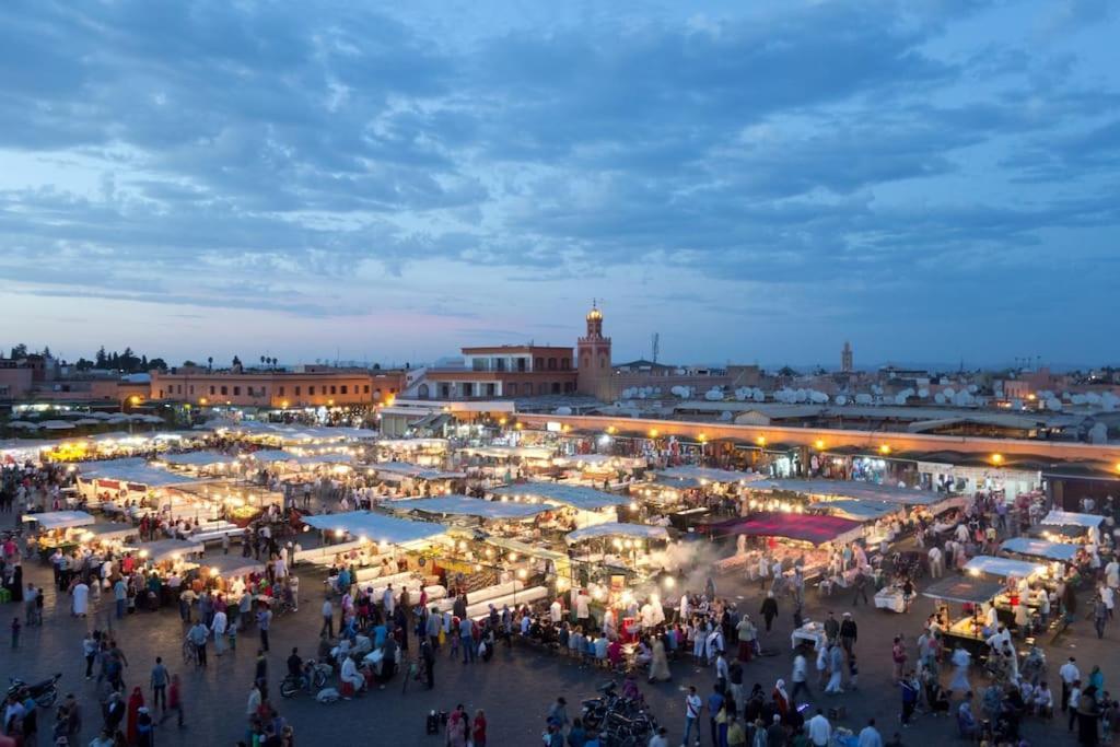 Spacieux Et Luxueux Appartement Marrakesh Exterior foto